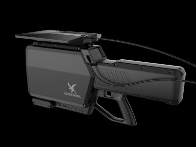 Czech Sokil SHH100 Anti-Drone Rifle with Scanner